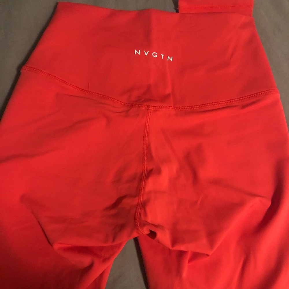 Red NVGTN leggings